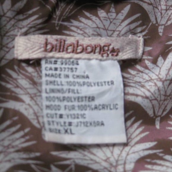 Billabong winter coat for girl - Picture 3 of 7